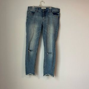 Free People Distressed Jeans light wash Size: 28